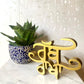 Rab Rakha - Golden Table Shelf Sikh Temple Decor