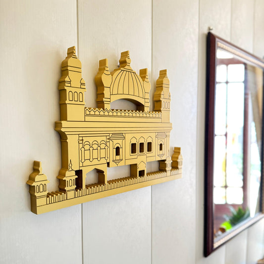 Golden Temple - Wall Art Hanging