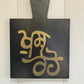 Wall Art Sikh Religious Slates - Khush Ravo