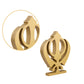 Khanda - Golden Table Shelf Sikh Temple Decor